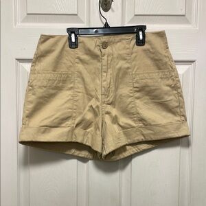 O'Neill |Tan | Cotton |Cargo |Relaxed Fit |High Rise |Rolled Hem |Short |Size 30